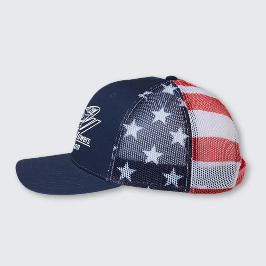 T2T Trucker Hat (Stars & Stripes)(L/XL)