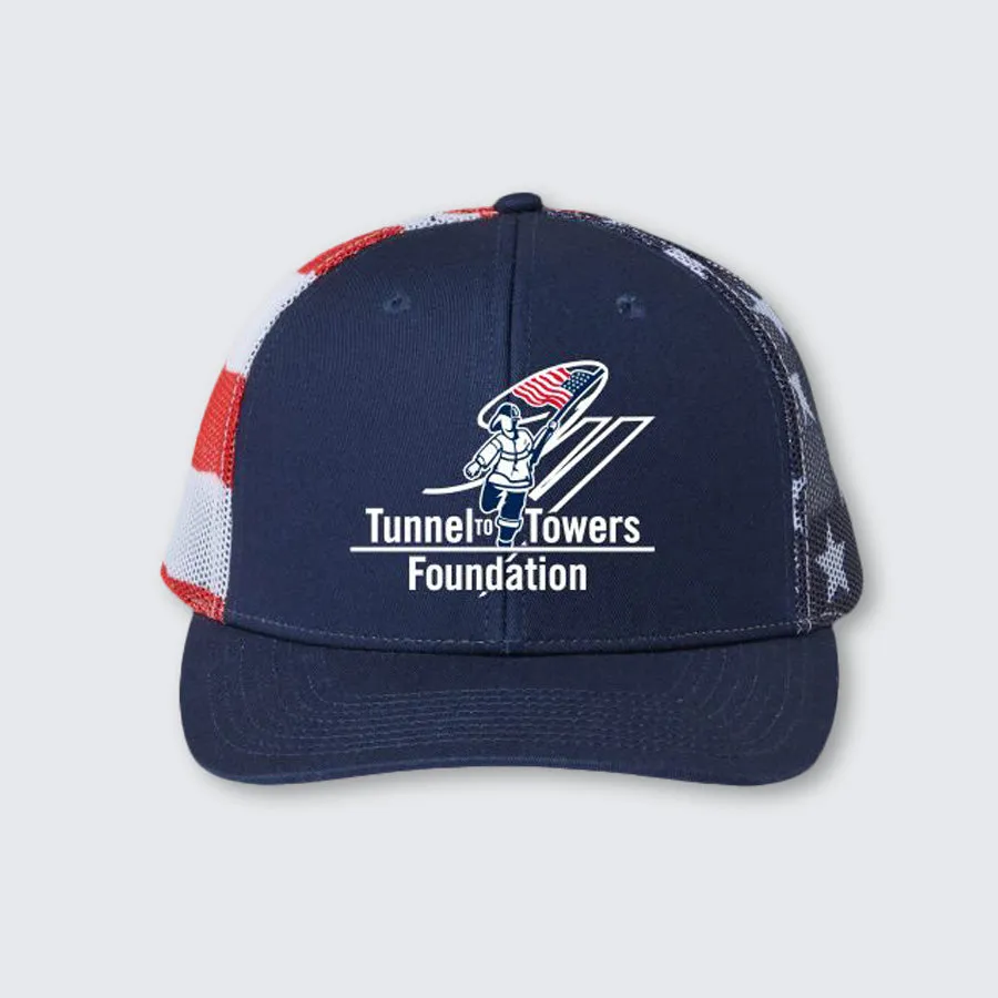 T2T Trucker Hat (Stars & Stripes)(L/XL)