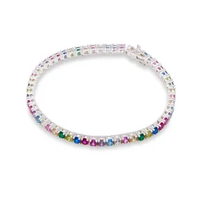 Tennis Bracelet - Rainbow