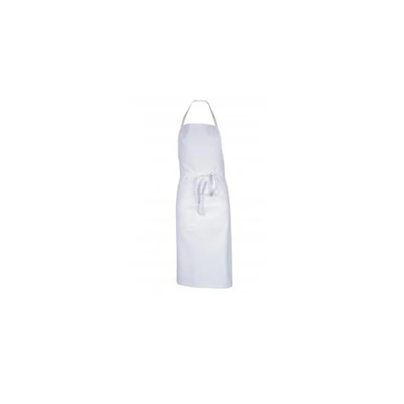 White Pise Apron with Bib Coton - ROBUR